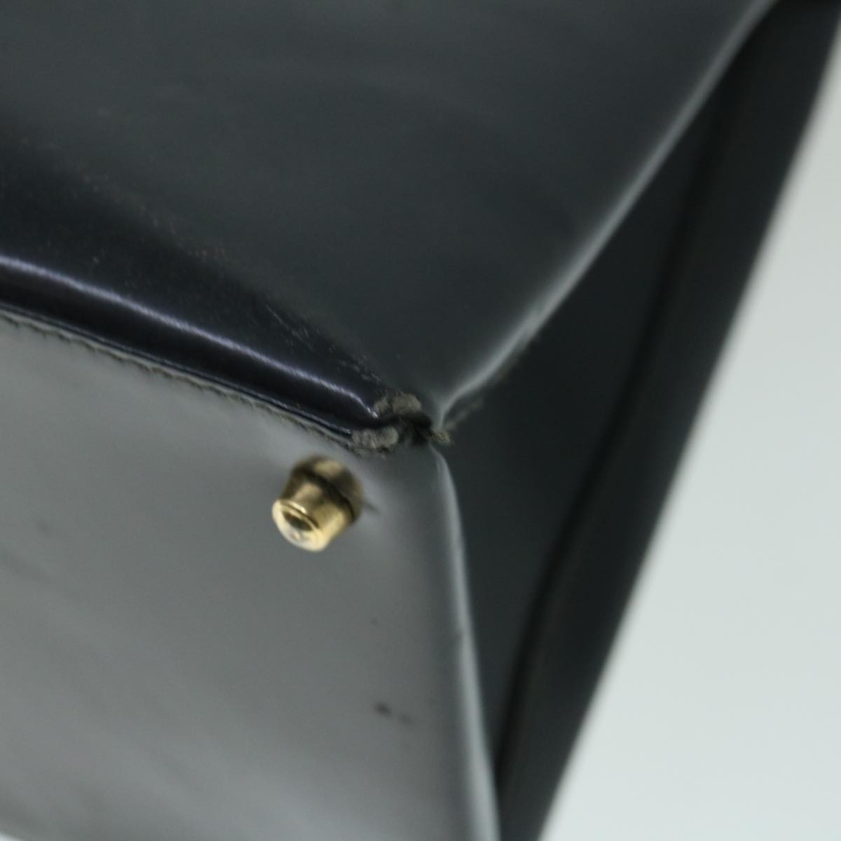 GUCCI Hand Bag Enamel Black 000 1046 0503 60024