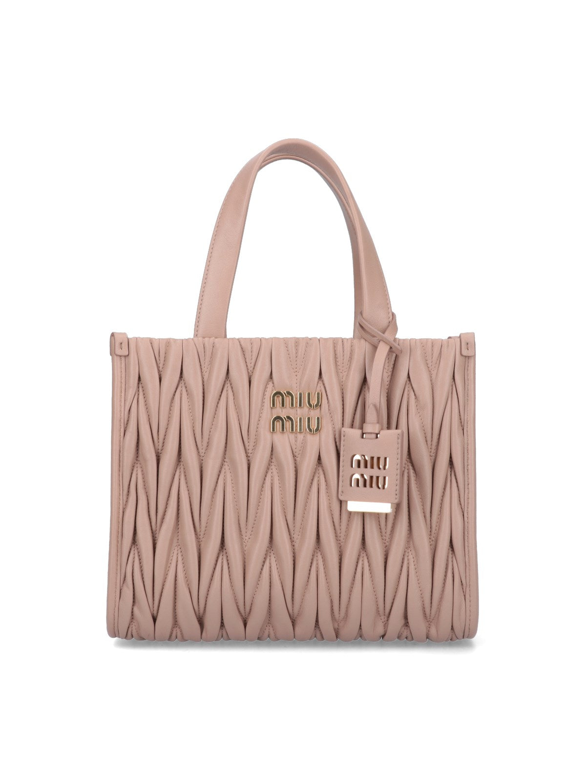 Miu Miu Women MatelassÃƒÆ’Ã‚Â© Tote Bag