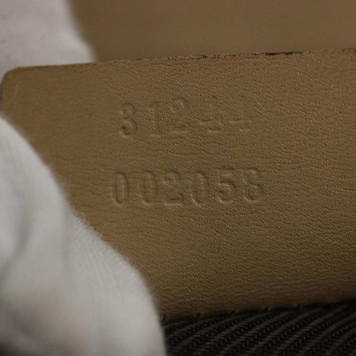 GUCCI GG Canvas Shoulder Bag Beige 31244 60061