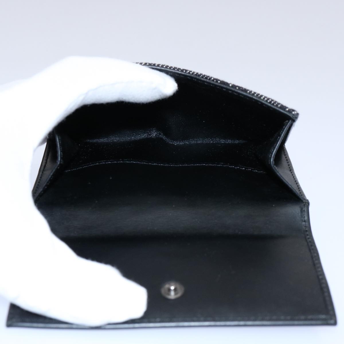 GUCCI GG Canvas Jackie Wallet Navy 05474 60080A
