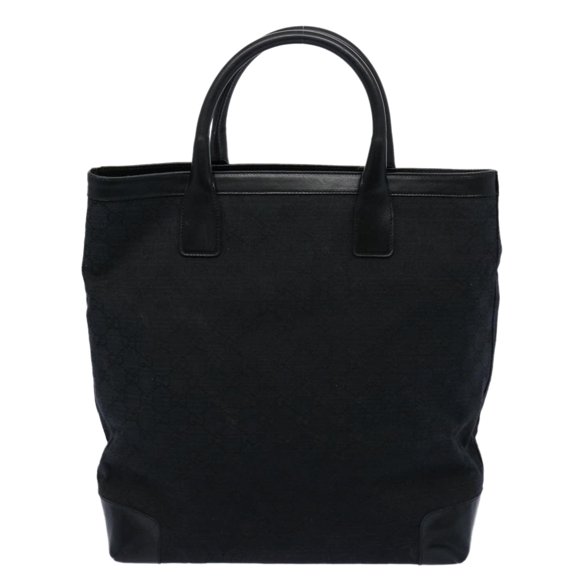 GUCCI GG Canvas Hand Bag Black 001 1098 60092