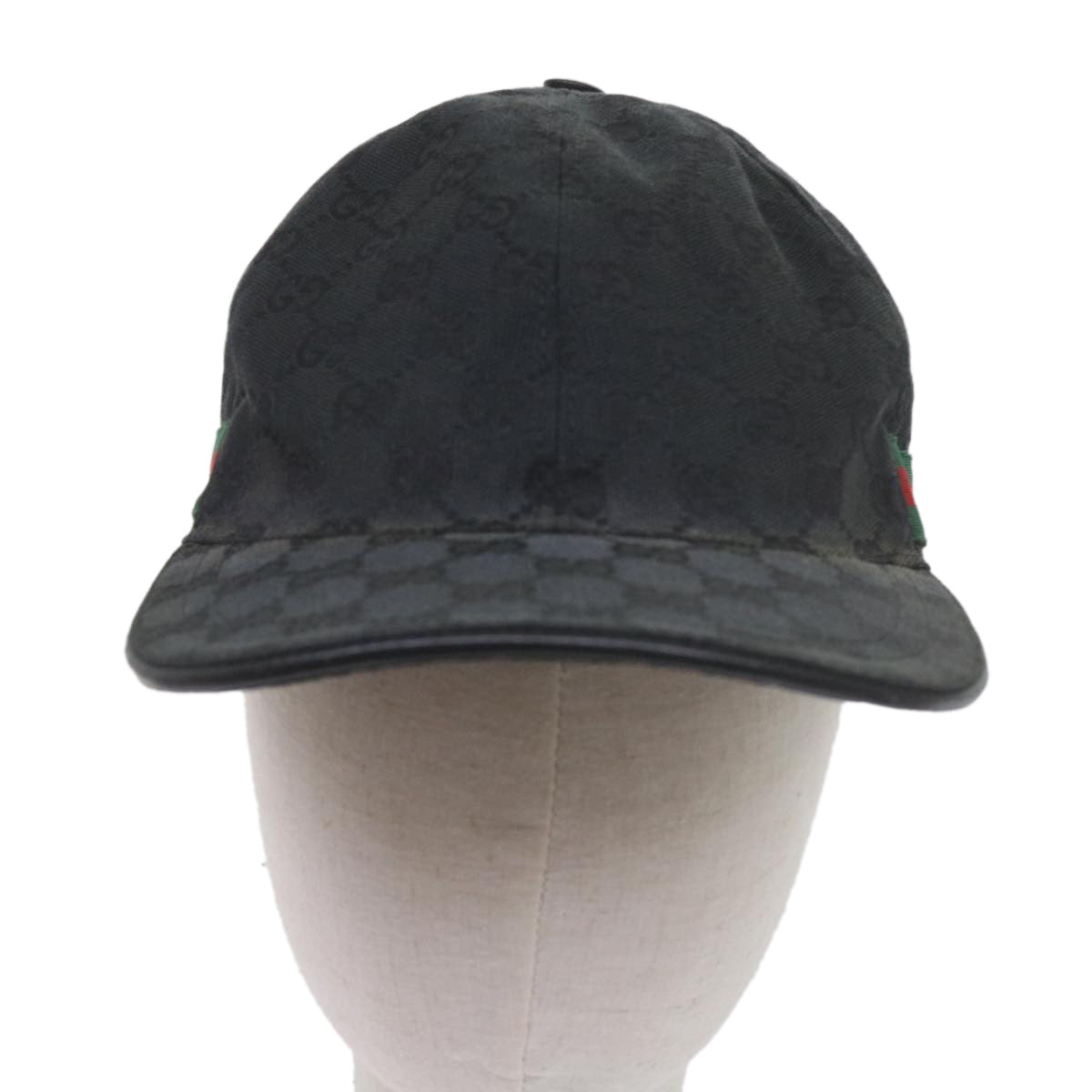 GUCCI GG Canvas Web Sherry Line Cap L Size Red Black Green 200035 60126