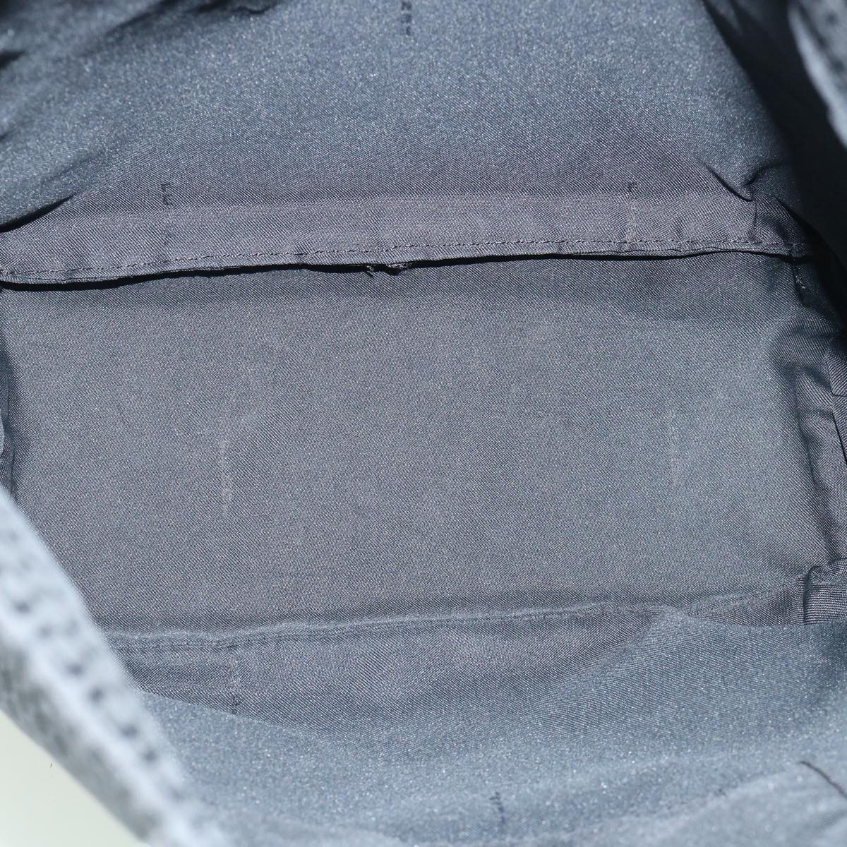 FENDI Zucchino Canvas Tote Bag Black 60280