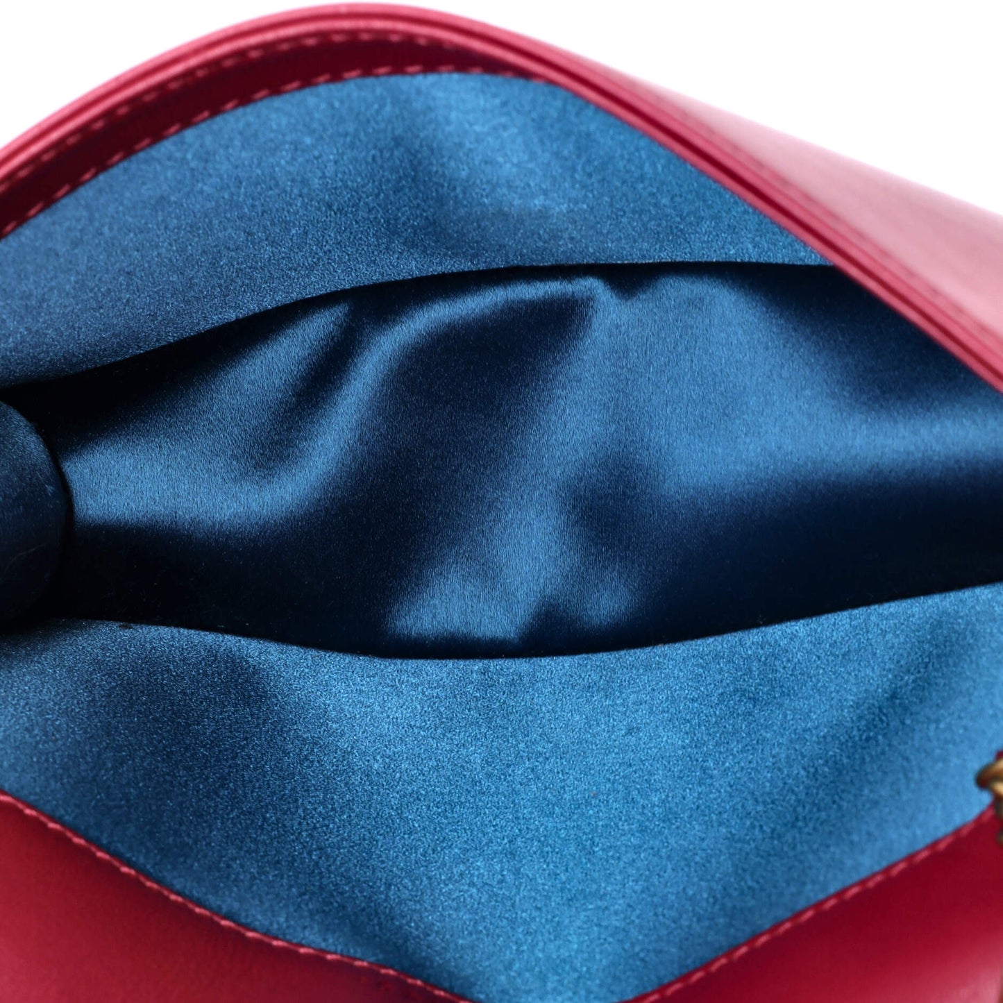 GG Marmont Chain Flap Bag Embroidered Matelasse Velvet Mini