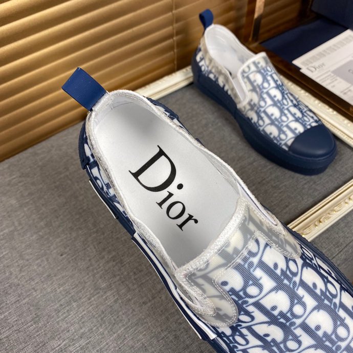 GLM - DIR B23 Slip Blue LOW-TOP SNEAKER
