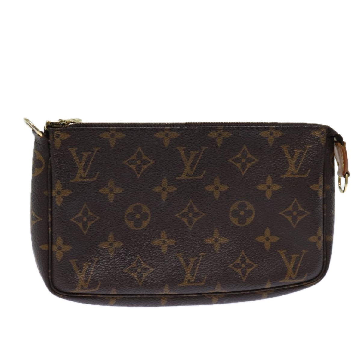 LOUIS VUITTON Monogram Pochette Accessoires Pouch M51980 LV 60725