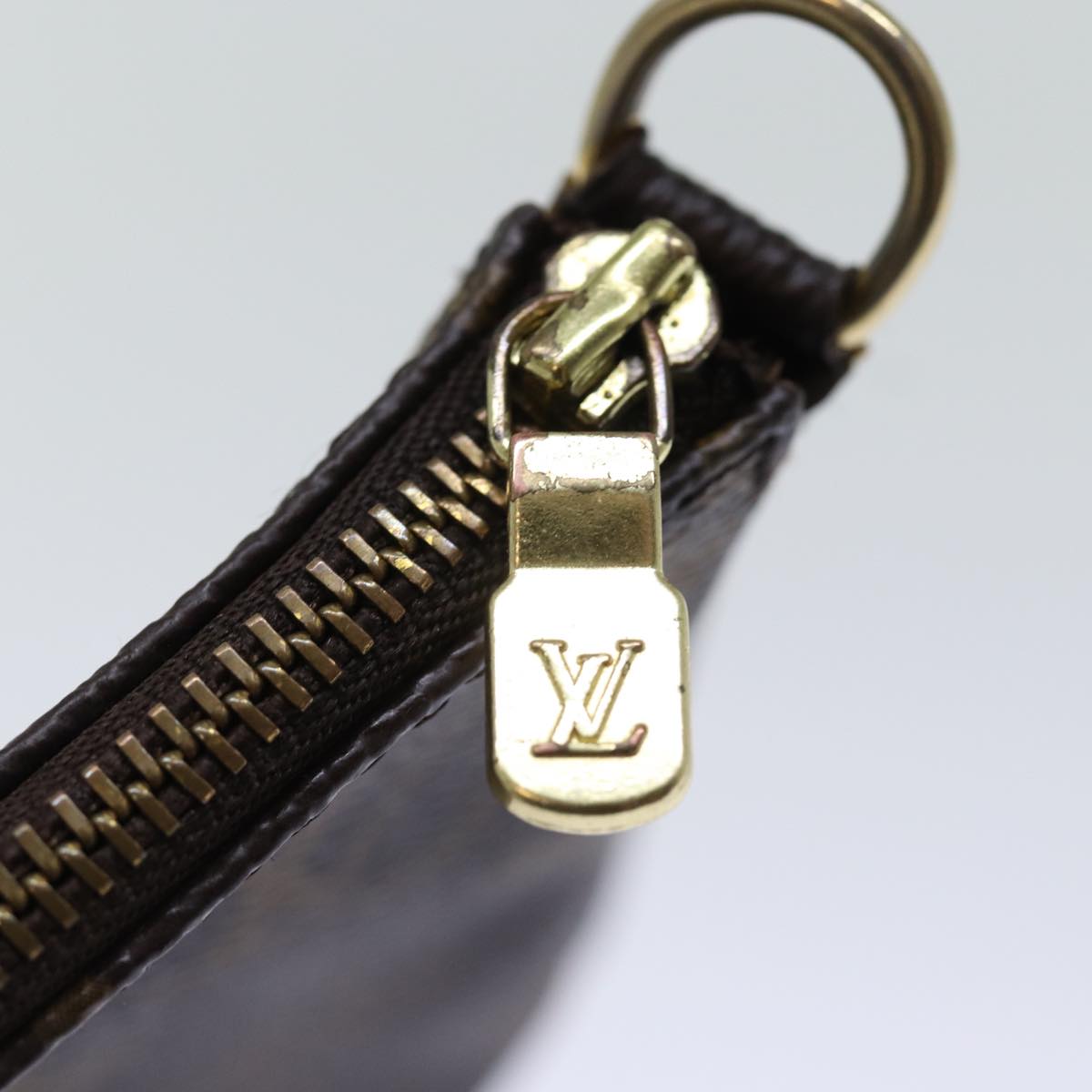 LOUIS VUITTON Monogram Pochette Accessoires Pouch M51980 LV 60725