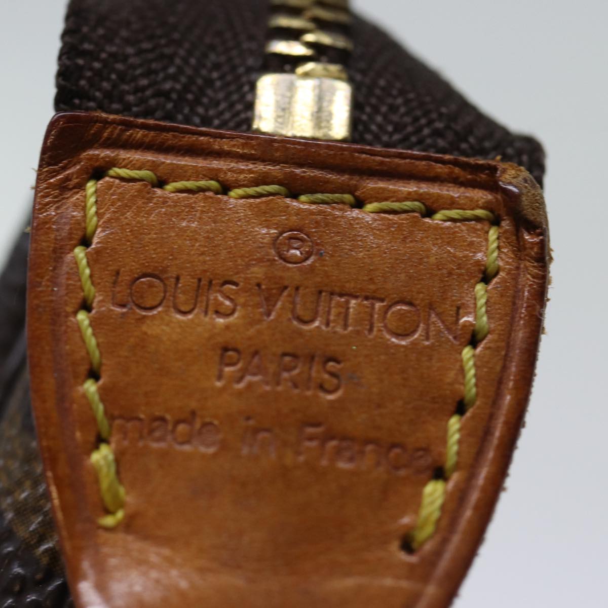 LOUIS VUITTON Monogram Pochette Accessoires Pouch M51980 LV 60725