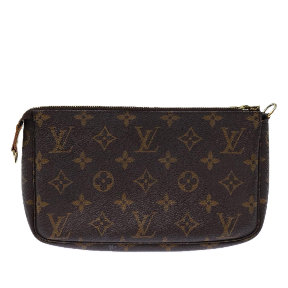 LOUIS VUITTON Monogram Pochette Accessoires Pouch M51980 LV 60725