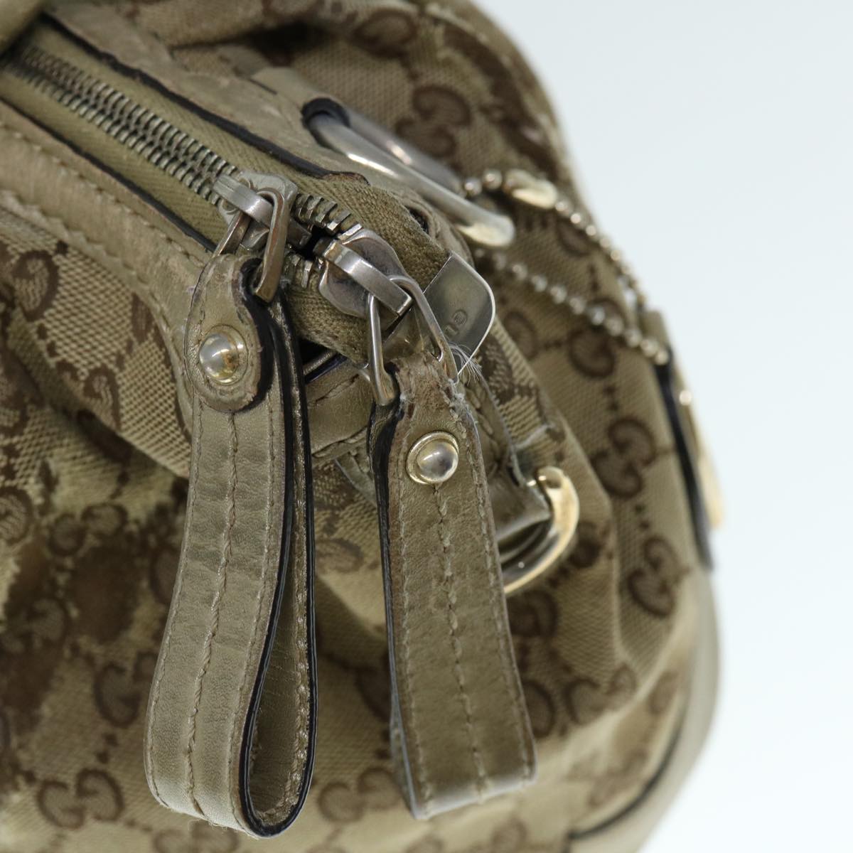 GUCCI GG Canvas Tote Bag Beige 247902 60786