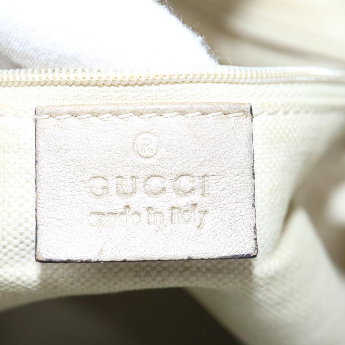 GUCCI GG Canvas Tote Bag Beige 247902 60786