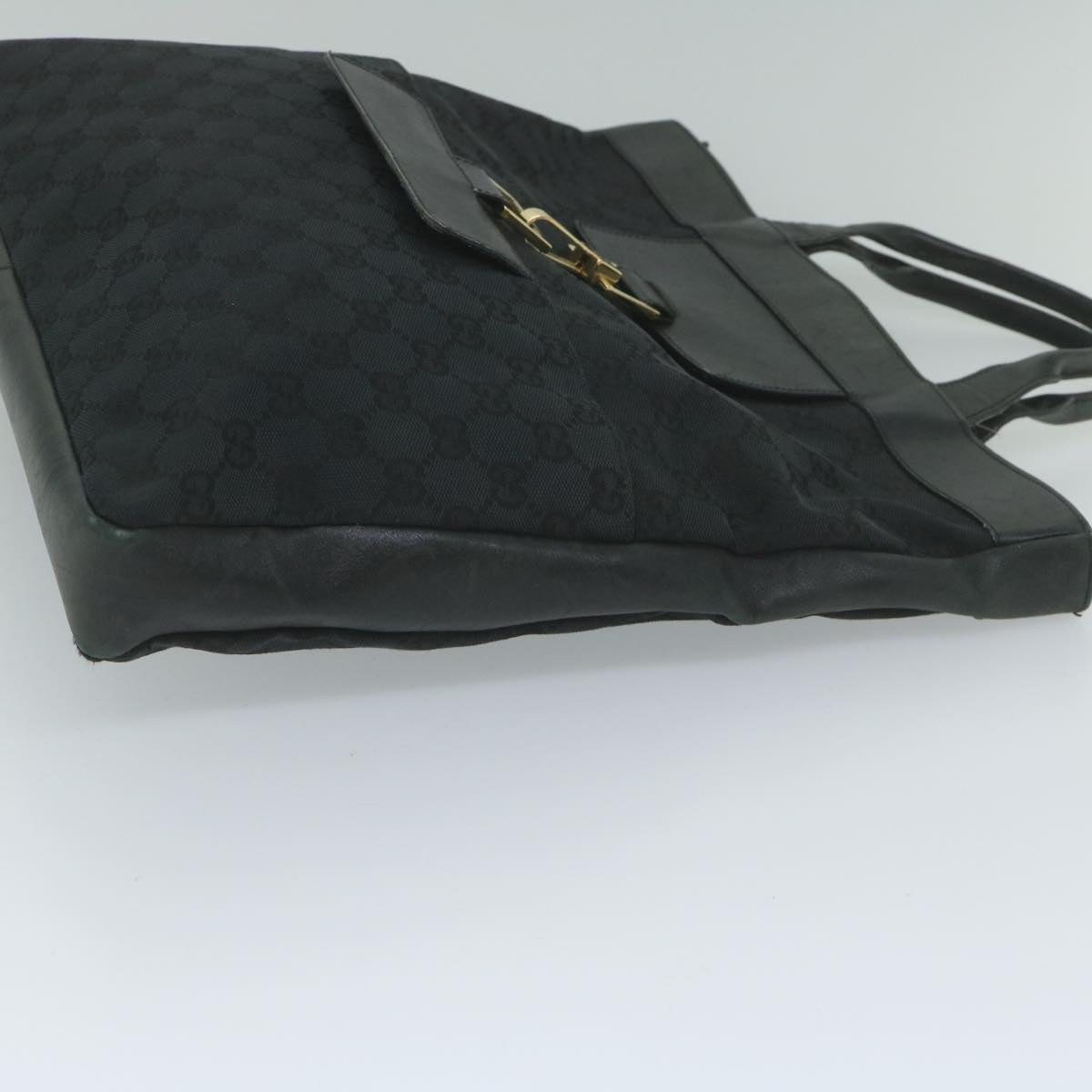 GUCCI GG Canvas Hand Bag Black 001 4083 60788