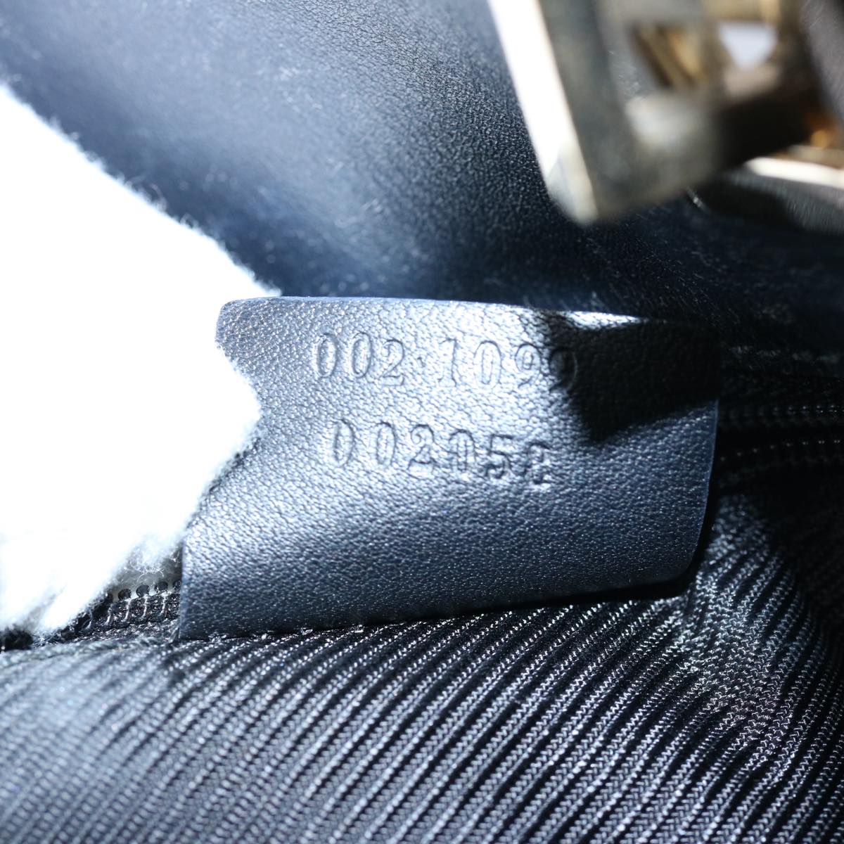 GUCCI GG Canvas Tote Bag Black 002 1099 60792
