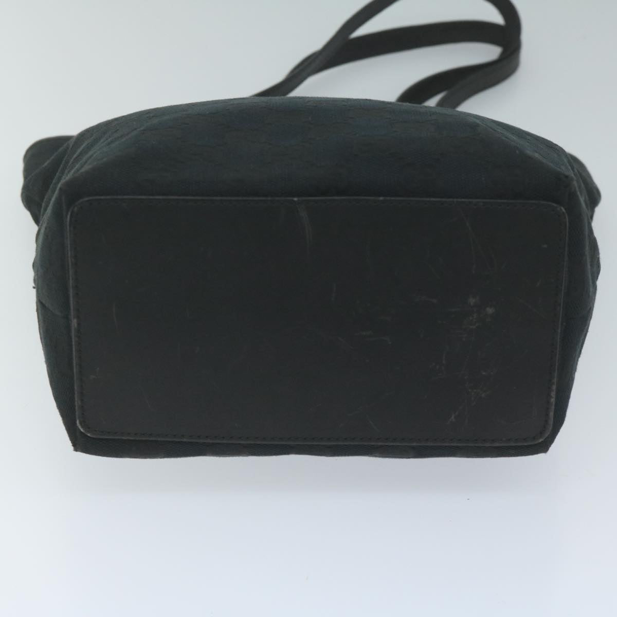 GUCCI GG Canvas Tote Bag Black 002 1099 60794