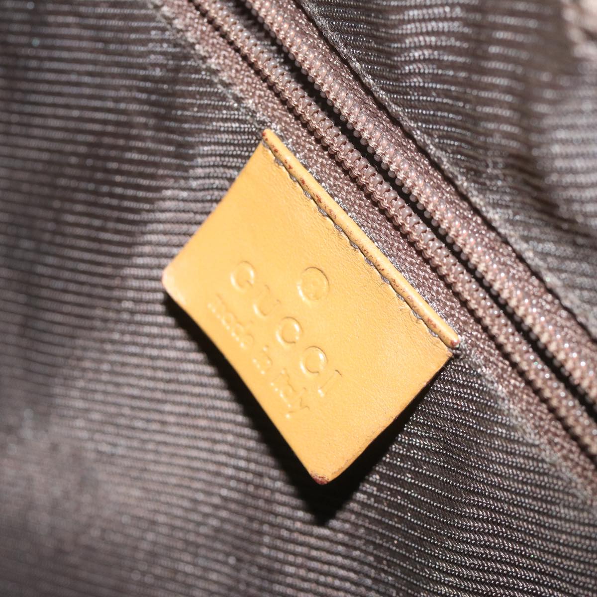 GUCCI GG Canvas Shoulder Bag Beige 001 3814 60888