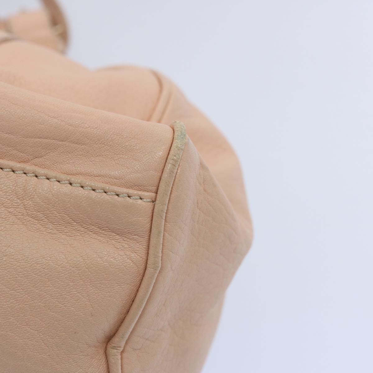 FENDI Shoulder Bag Leather Pink 60963
