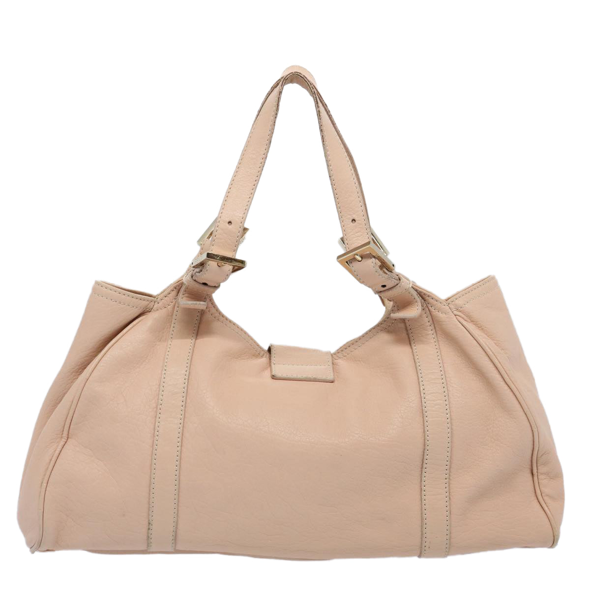 FENDI Shoulder Bag Leather Pink 60963