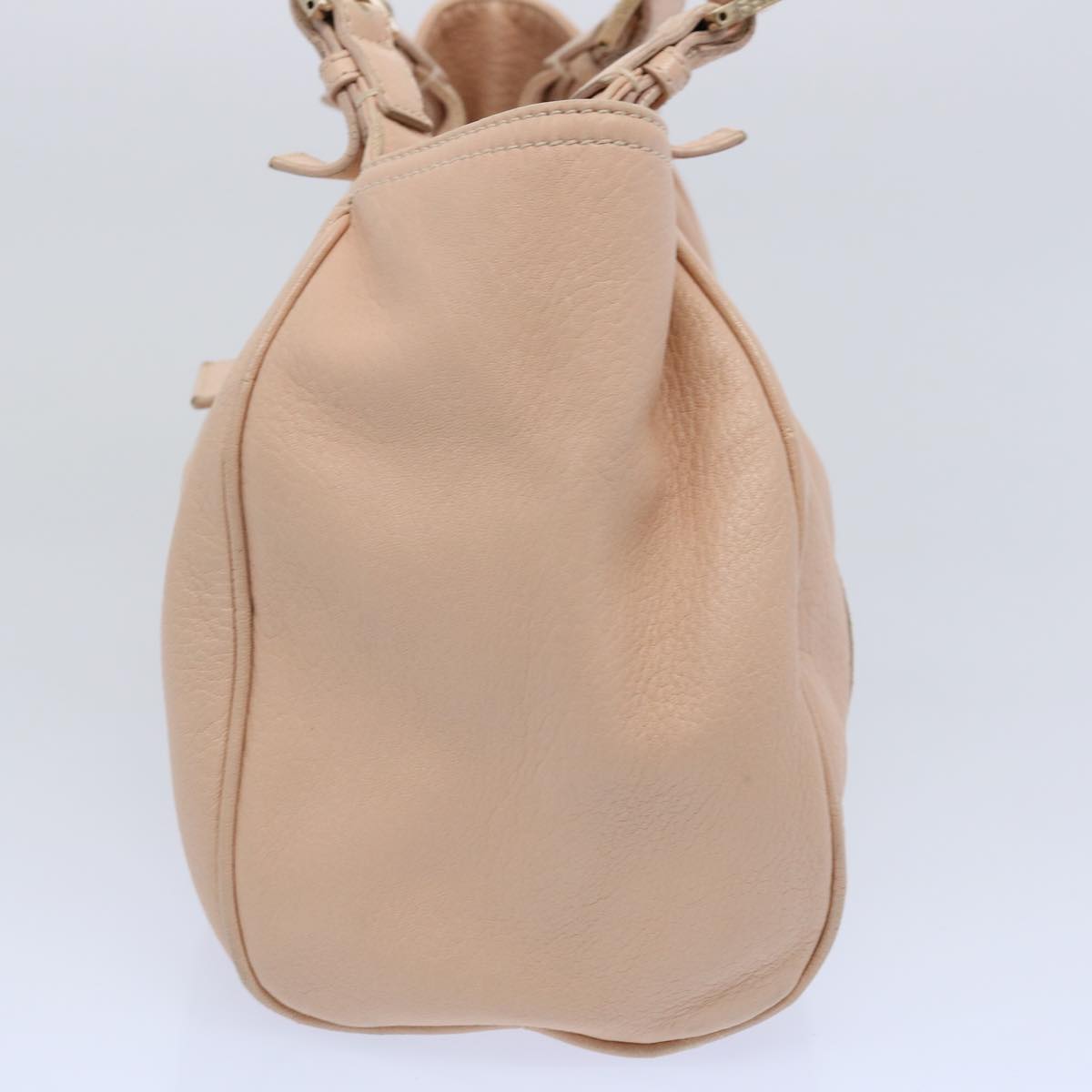 FENDI Shoulder Bag Leather Pink 60963