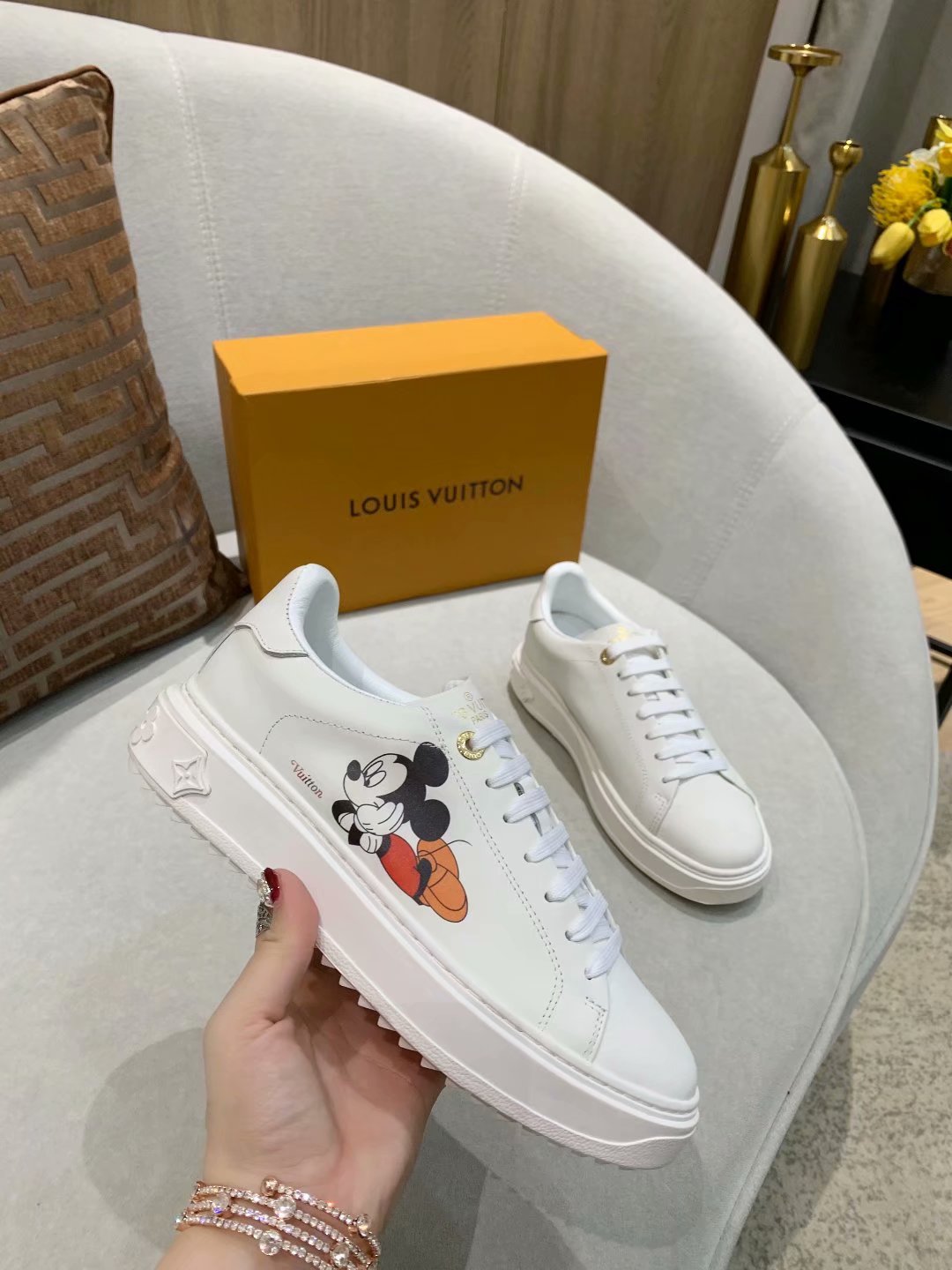 GLM - LUV Time Out MK White Sneaker