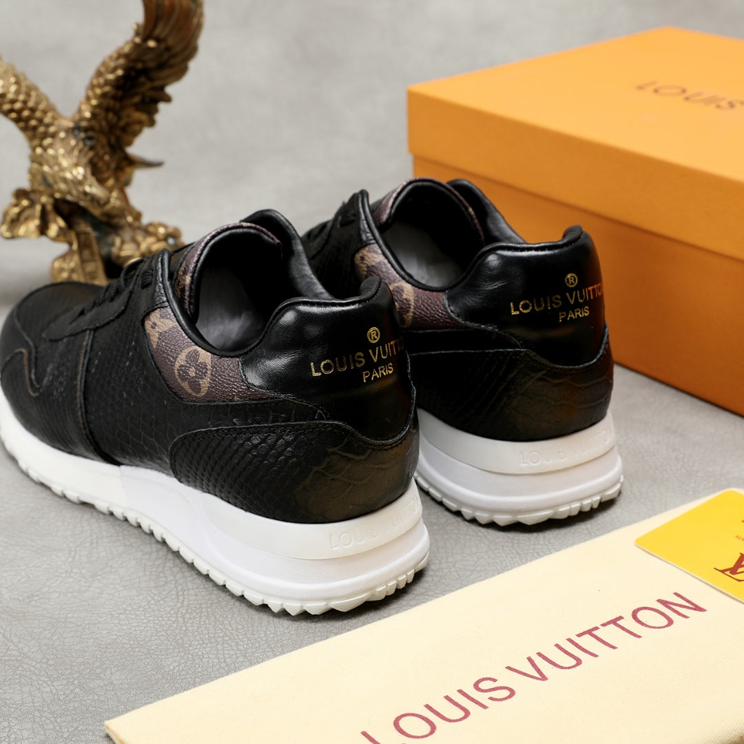GLM - LUV Run Away Low Top Black Brown Sneaker