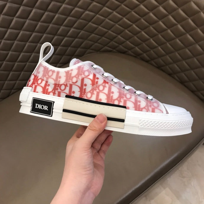 GLM - DIR B23 Red Oblique LOW-TOP SNEAKER