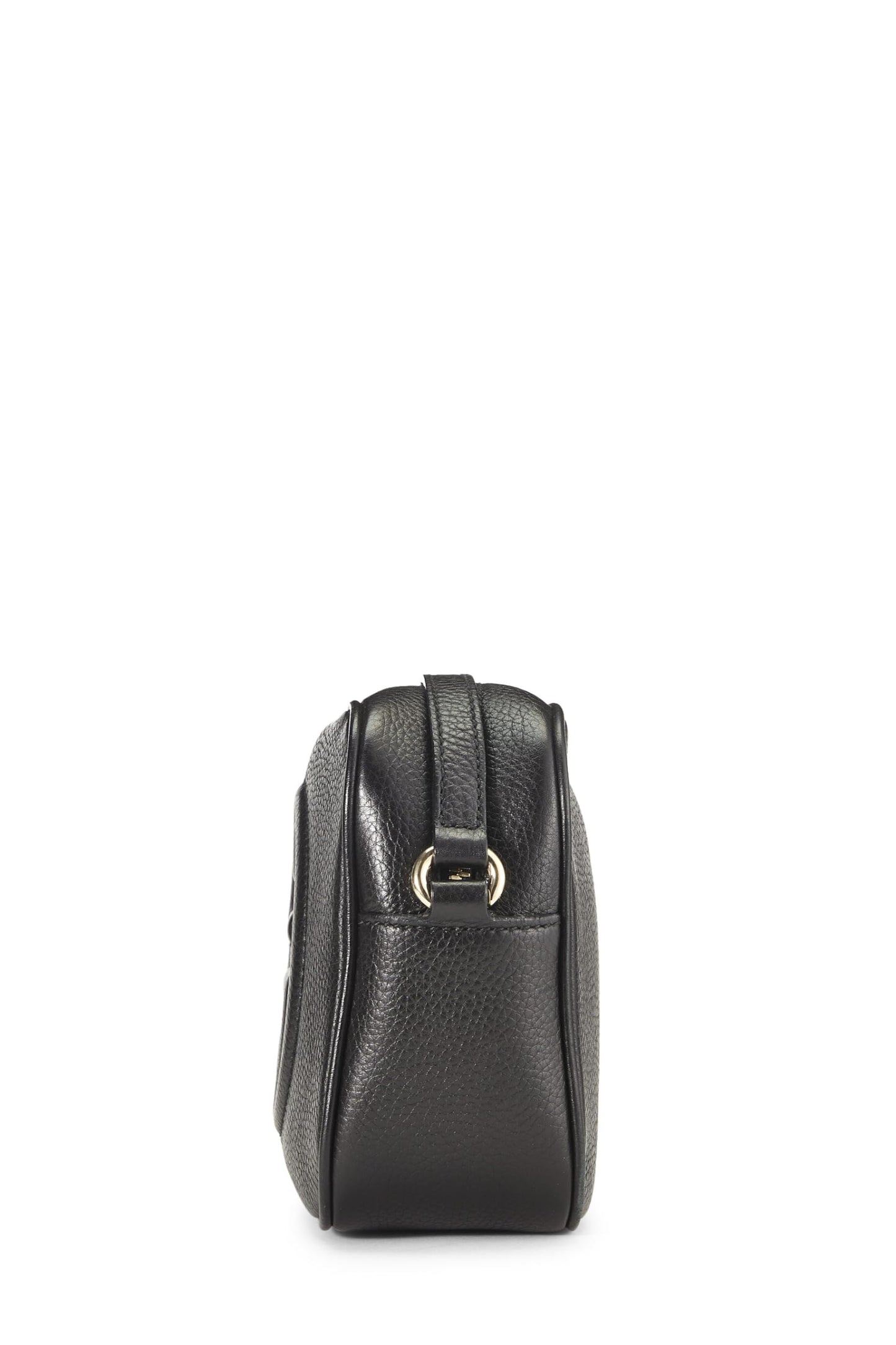 Gucci,  Black Grained Leather Soho Disco, Black