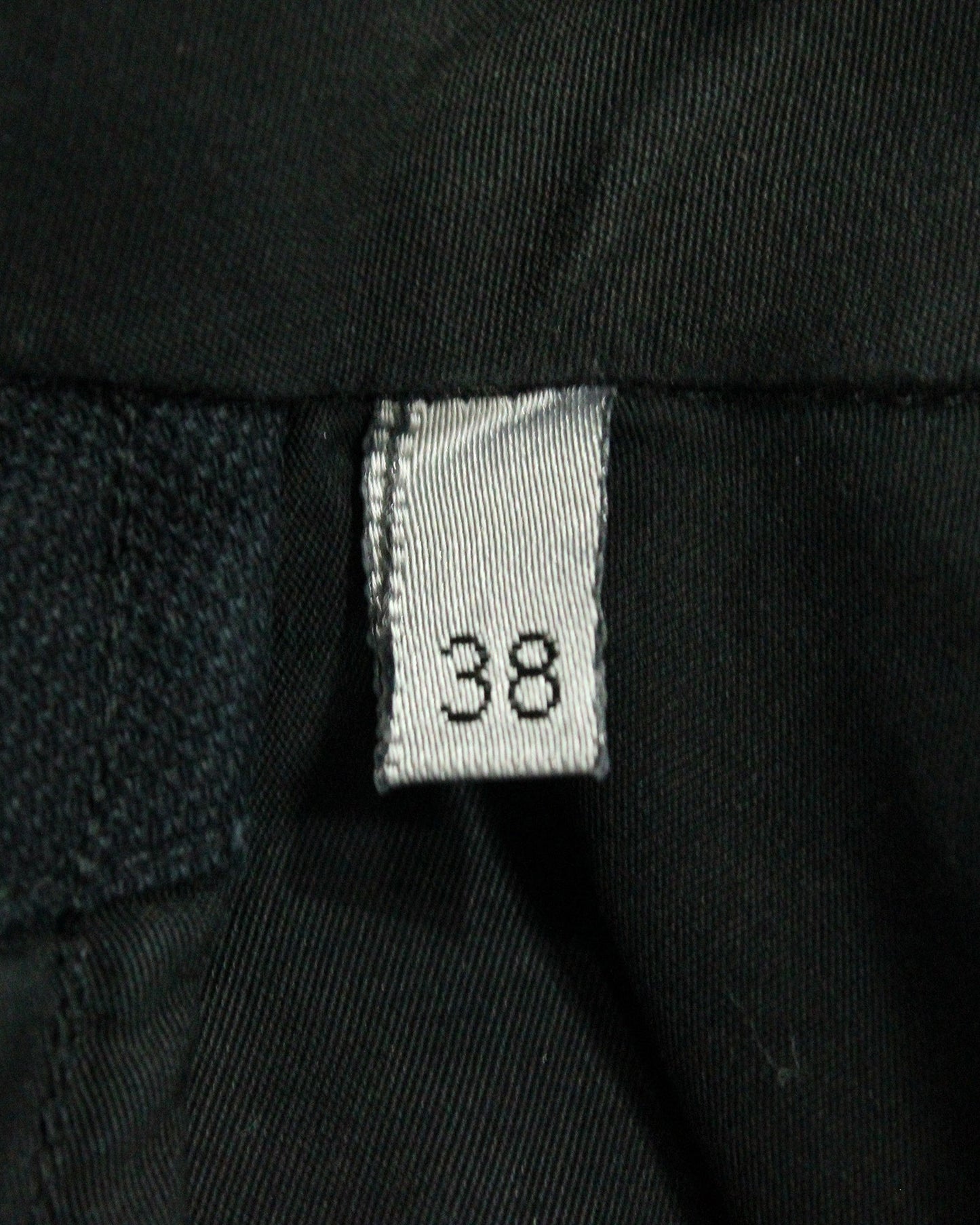 Dior Two Tone Buttondown Shirt in Black Cotton