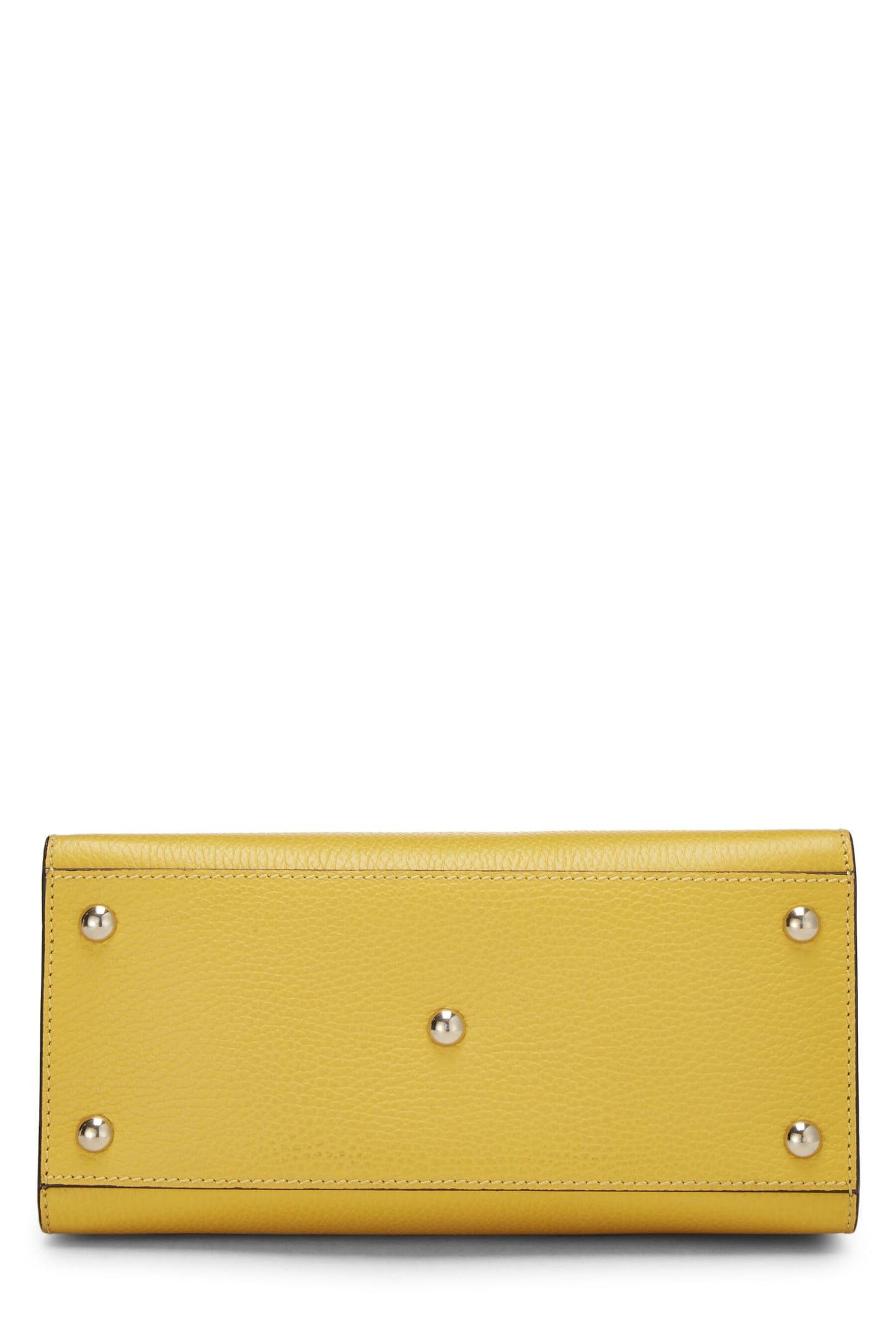 Gucci,  Yellow Grained Leather Soho Handbag, Yellow
