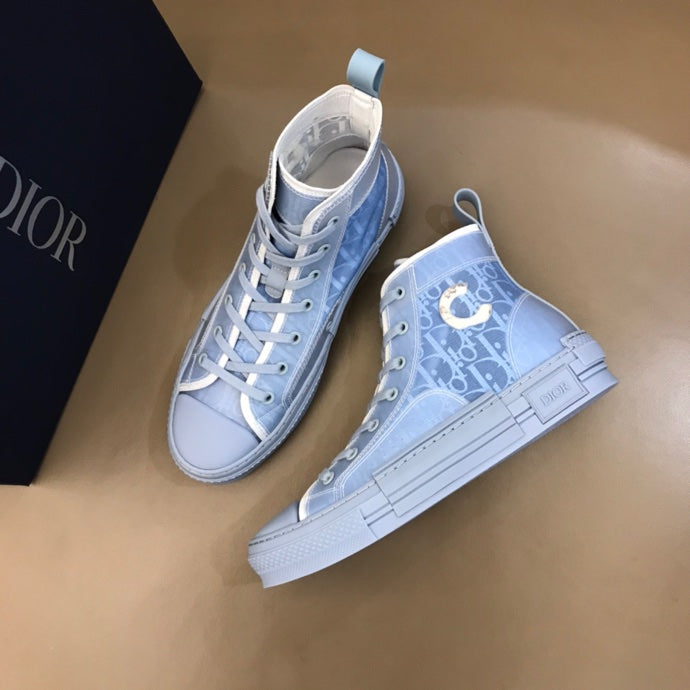 GLM - DIR B23 BLUE HIGH-TOP SNEAKER