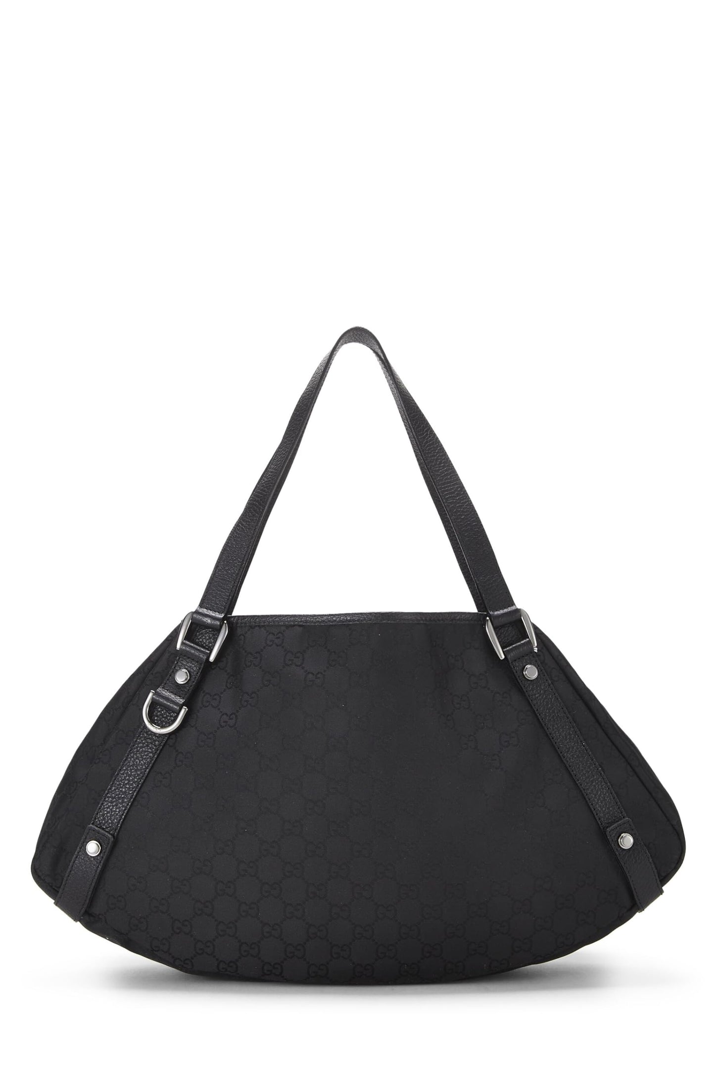 Gucci,  Black Original GG Nylon Abbey Tote, Black