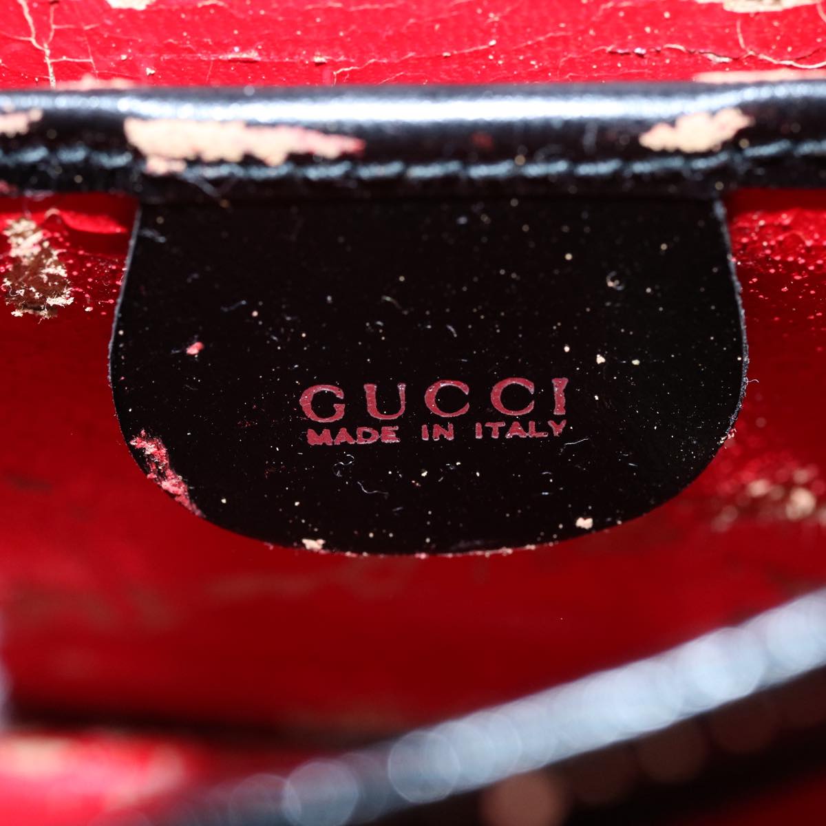 GUCCI Shoulder Bag Leather Black 007 406 0259 61123
