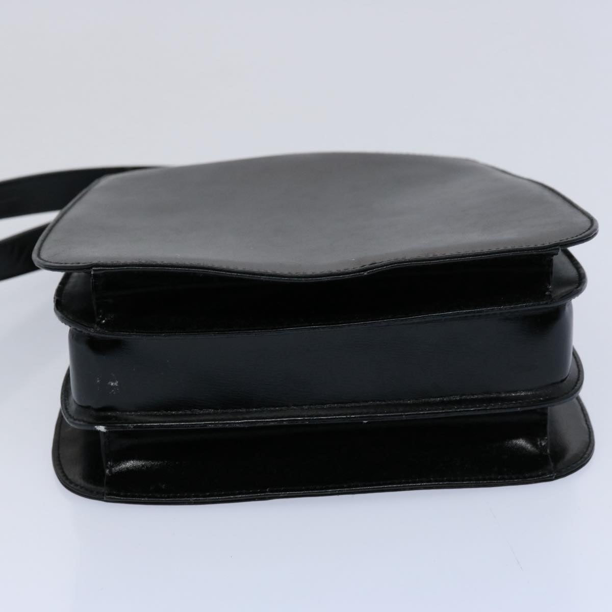 GUCCI Shoulder Bag Leather Black 007 406 0259 61123