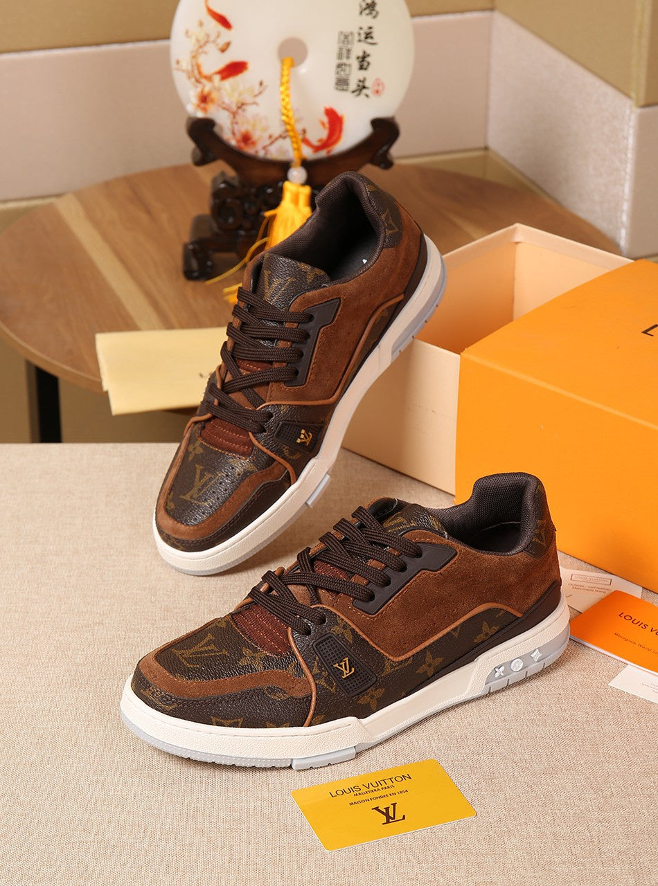 GLM - LUV SurfaGLM In GLMnogram Brown Sneaker
