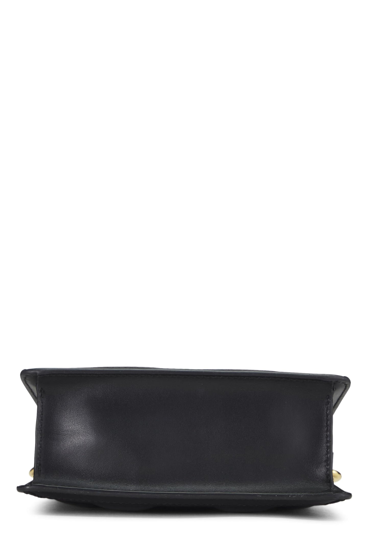 Gucci,  Black GG MatelassÃƒÆ’Ã‚Â© Leather Top Handle Small, Black