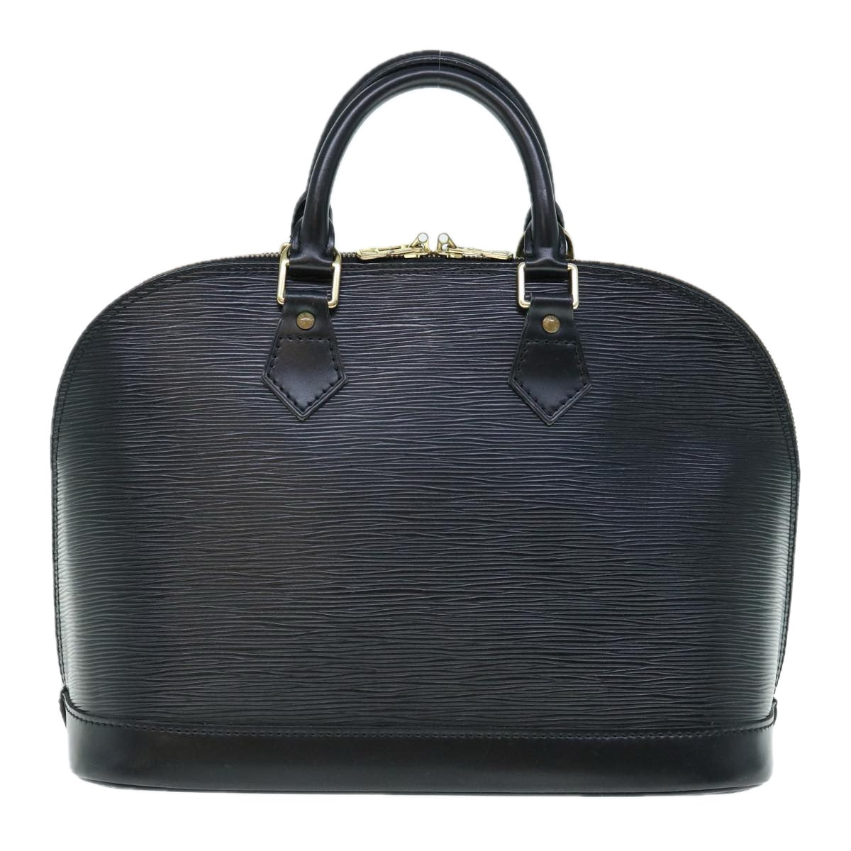 LOUIS VUITTON Epi Alma Hand Bag Black M52142 LV 61221