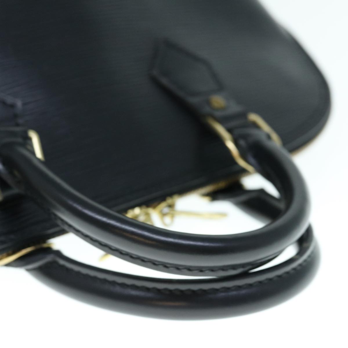 LOUIS VUITTON Epi Alma Hand Bag Black M52142 LV 61221