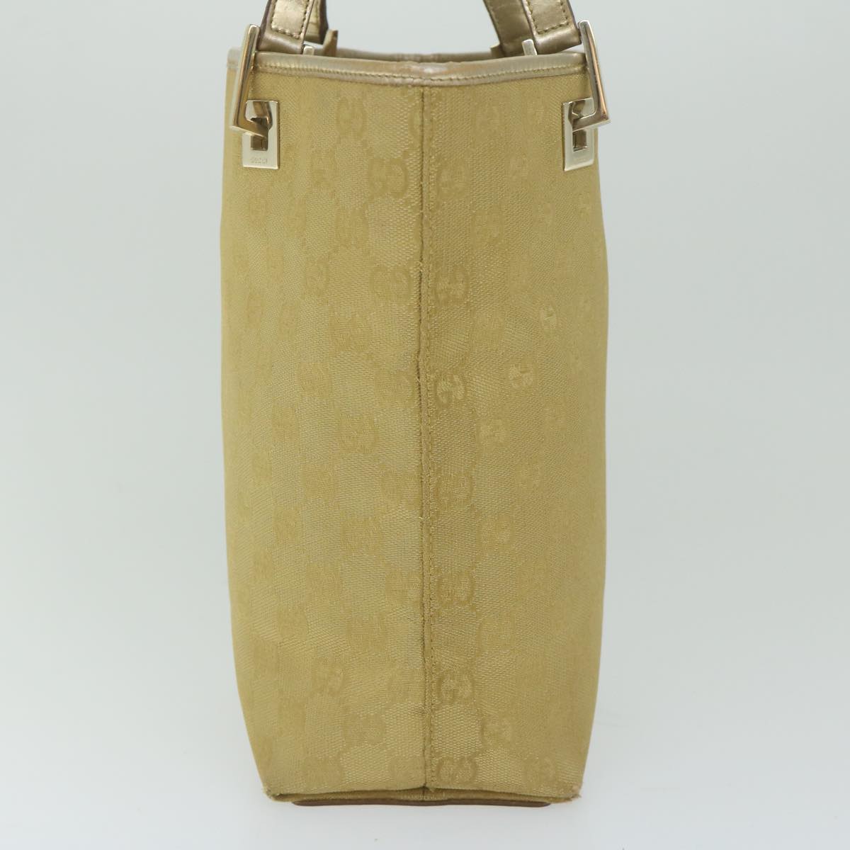 GUCCI GG Canvas Tote Bag Gold 002 1099 61245