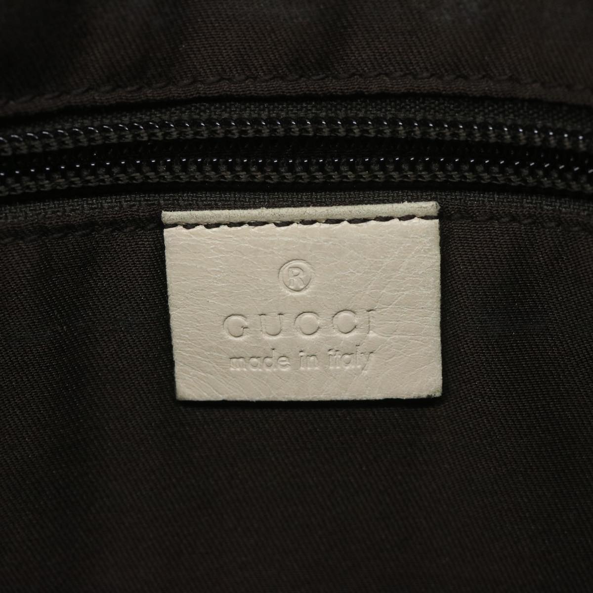 GUCCI GG Canvas Shoulder Bag Beige 145857 61246