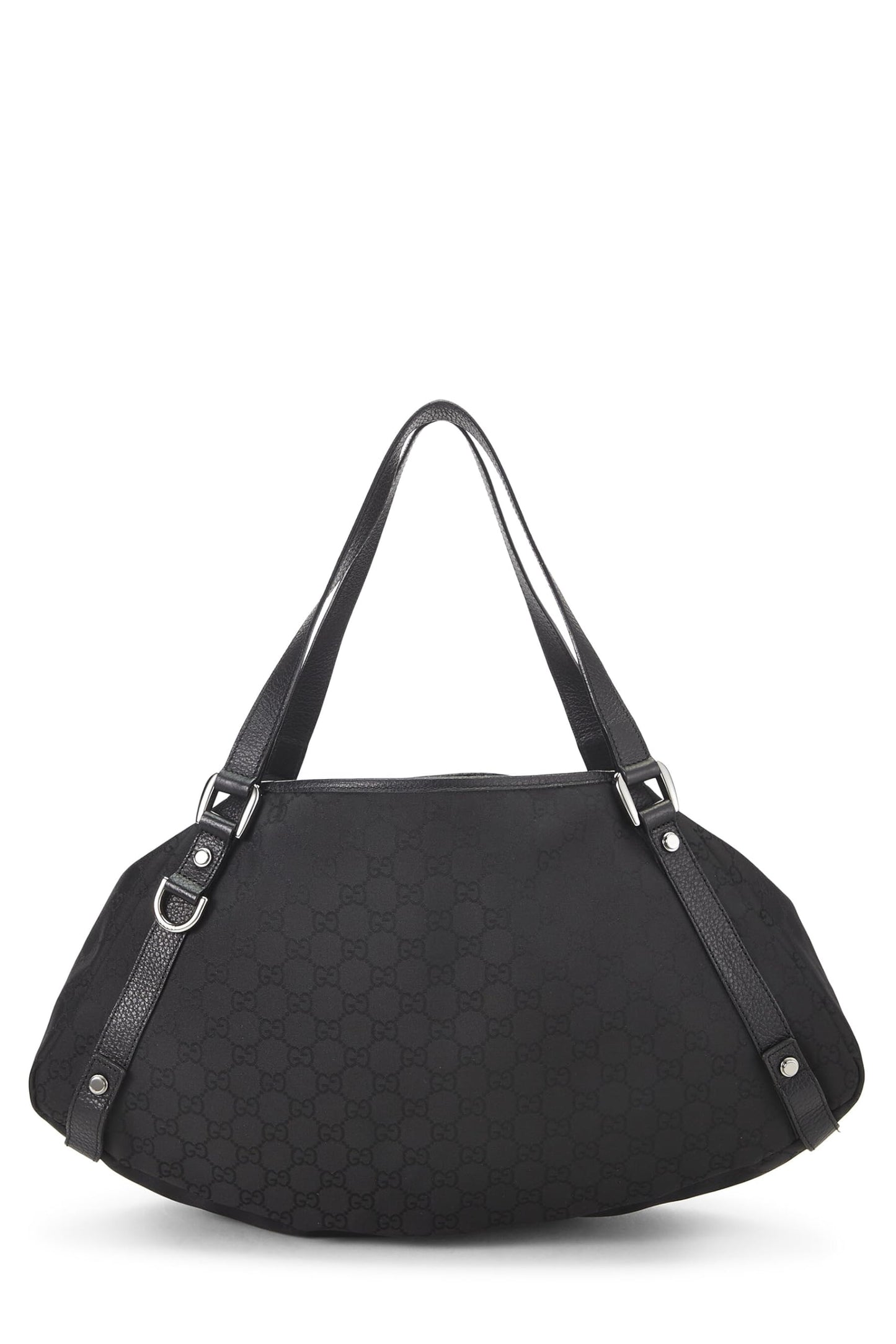 Gucci,  Black Original GG Nylon Abbey Tote, Black
