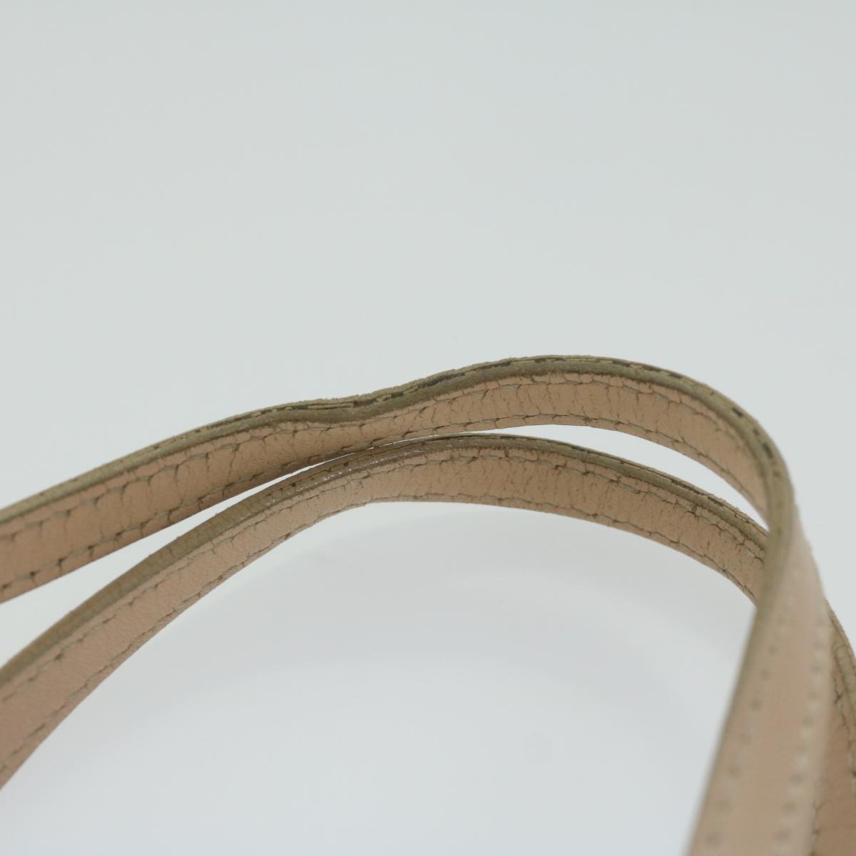 FENDI Zucchino Canvas Hand Bag Beige 61442