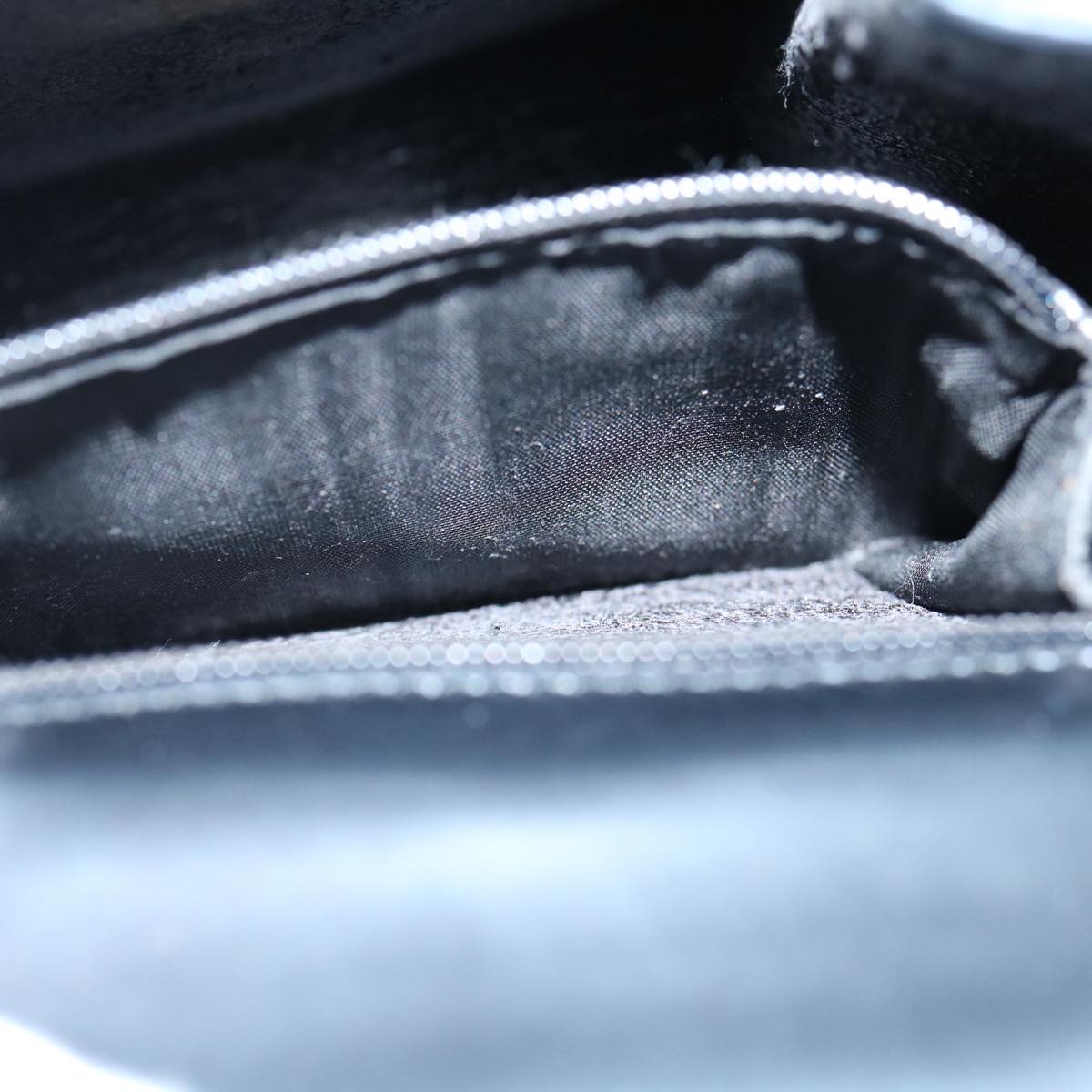 GUCCI Hand Bag Patent leather 2way Black 61541
