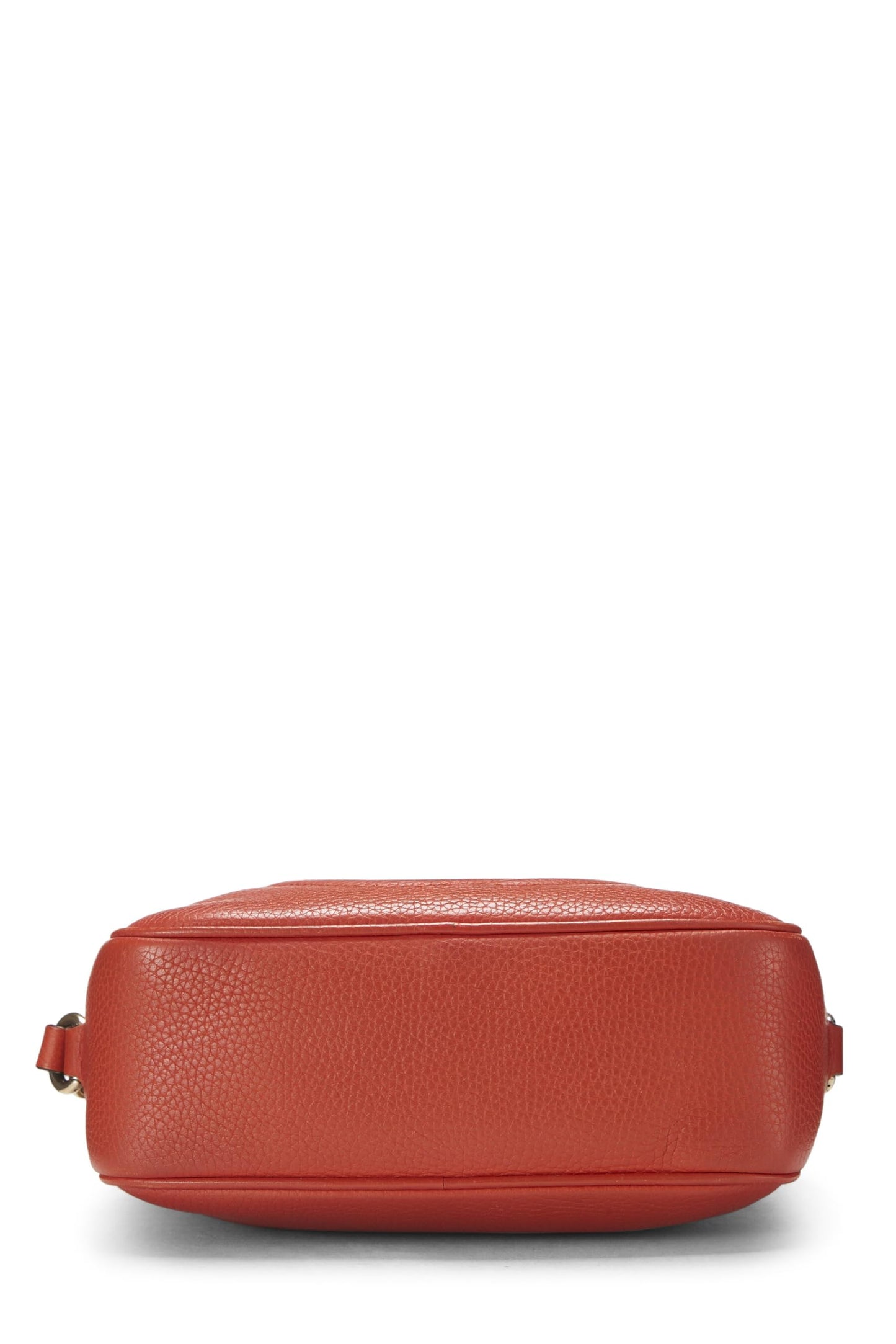 Gucci,  Orange Grained Leather Soho Disco, Orange