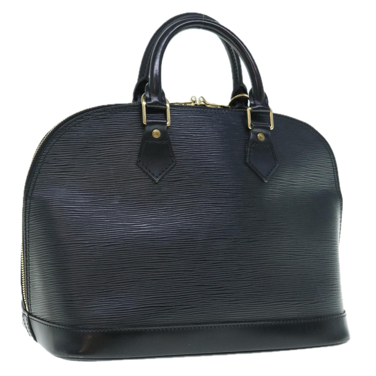 LOUIS VUITTON Epi Alma Hand Bag Black M52142 LV 61606