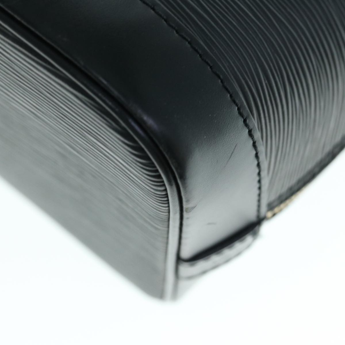 LOUIS VUITTON Epi Alma Hand Bag Black M52142 LV 61606