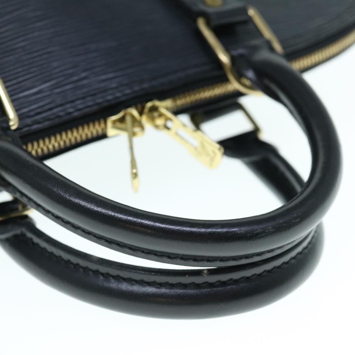 LOUIS VUITTON Epi Alma Hand Bag Black M52142 LV 61606