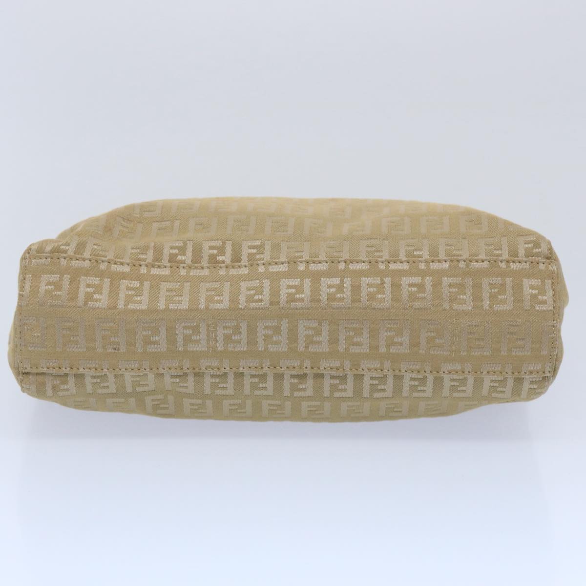 FENDI Zucchino Canvas Hand Bag Beige 61641