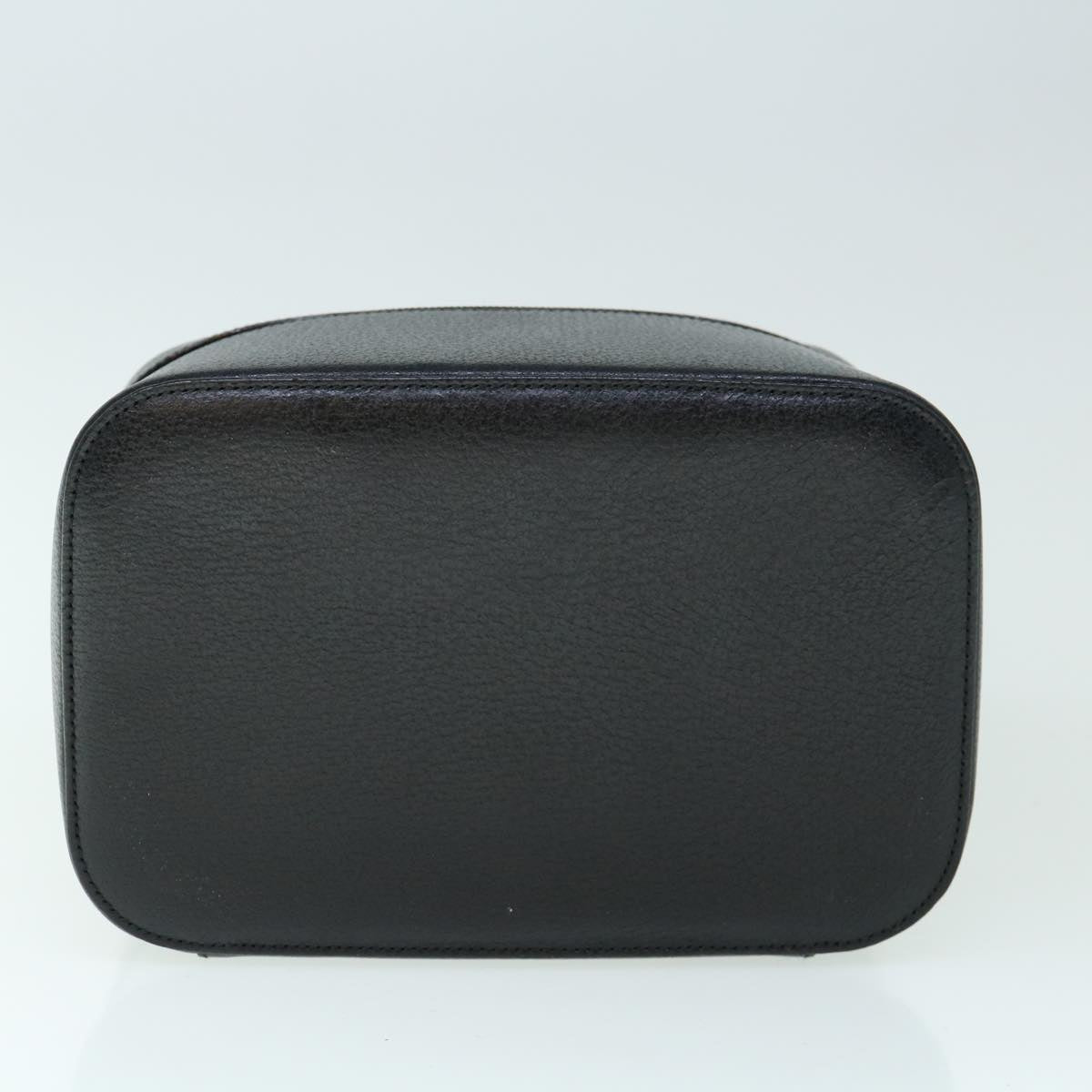 GUCCI Vanity Cosmetic Pouch Leather Black 039 1705 0710 61692