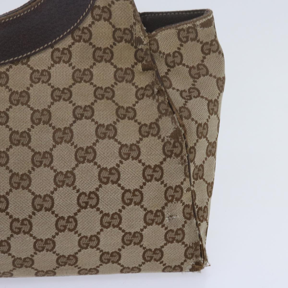 GUCCI GG Canvas Tote Bag Beige 61699