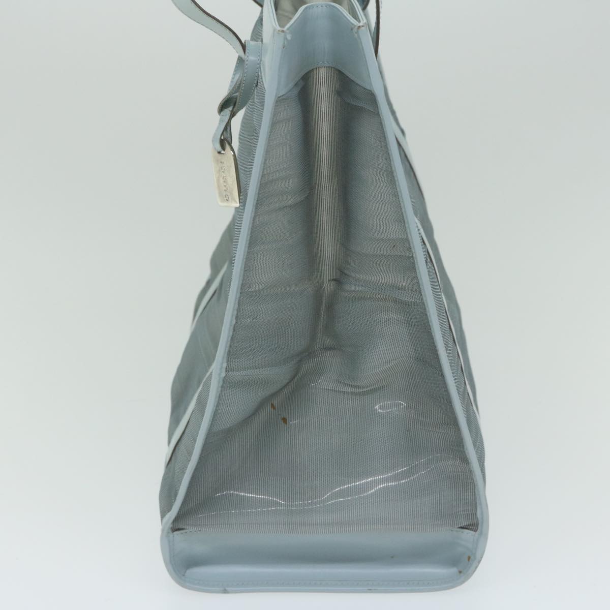 GUCCI Tote Bag Vinyl Light Blue 002 3754 0404 61705