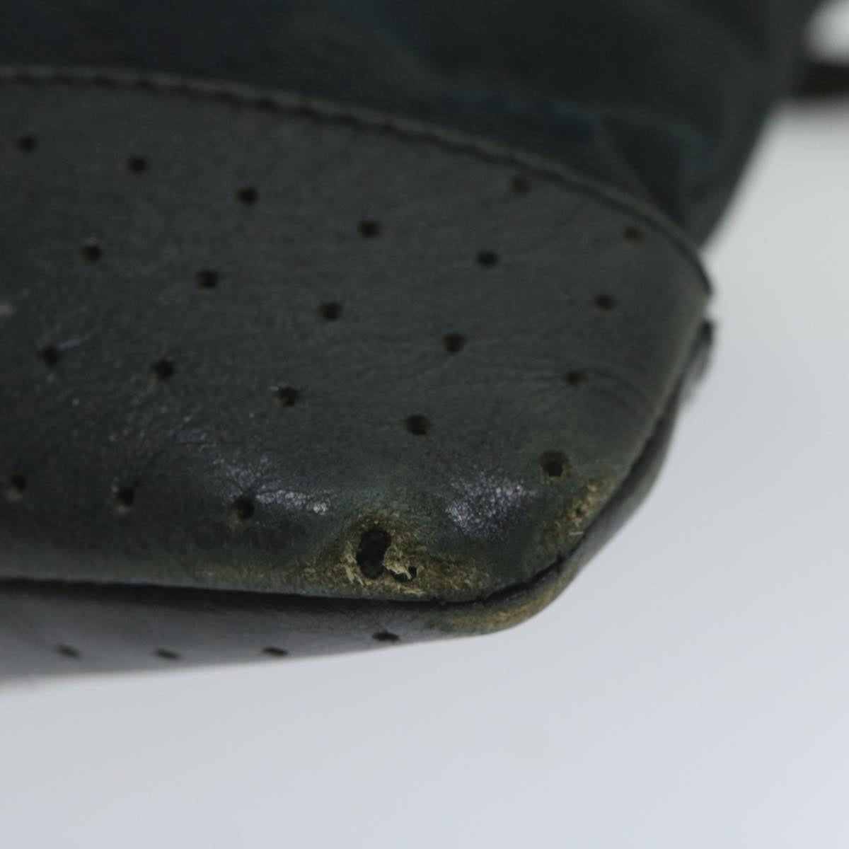 GUCCI GG Canvas Shoulder Bag Black 145857 61849
